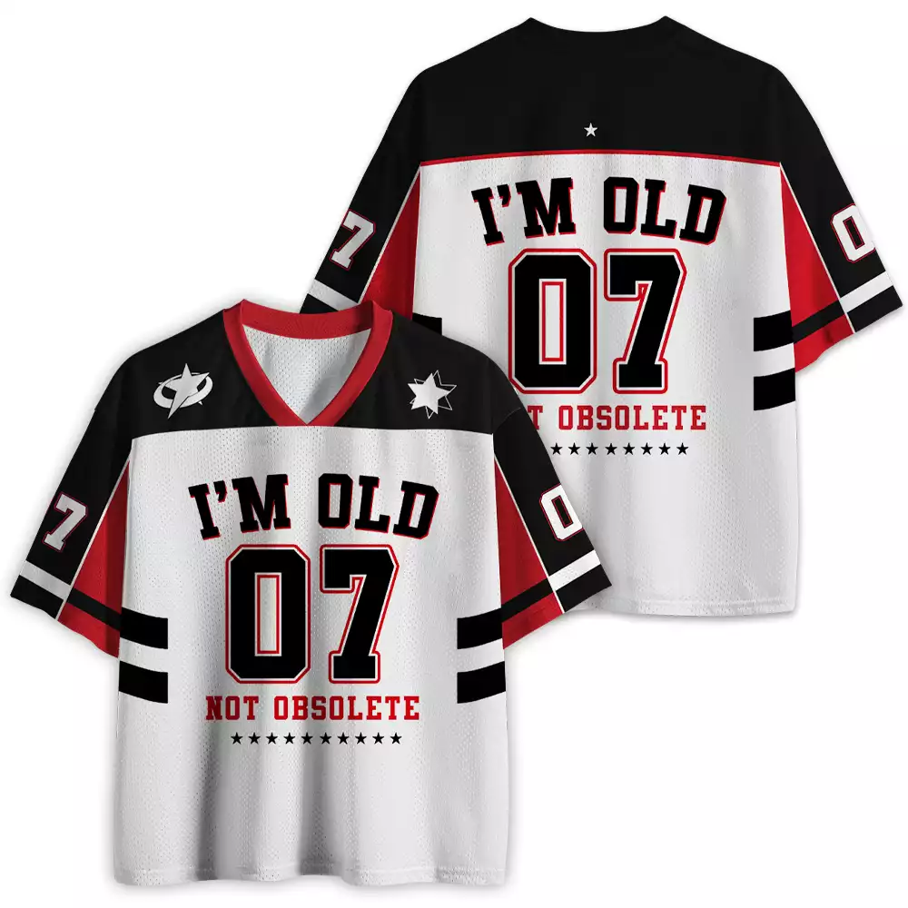 Maturelion I'm old not obsolete Mesh Jersey