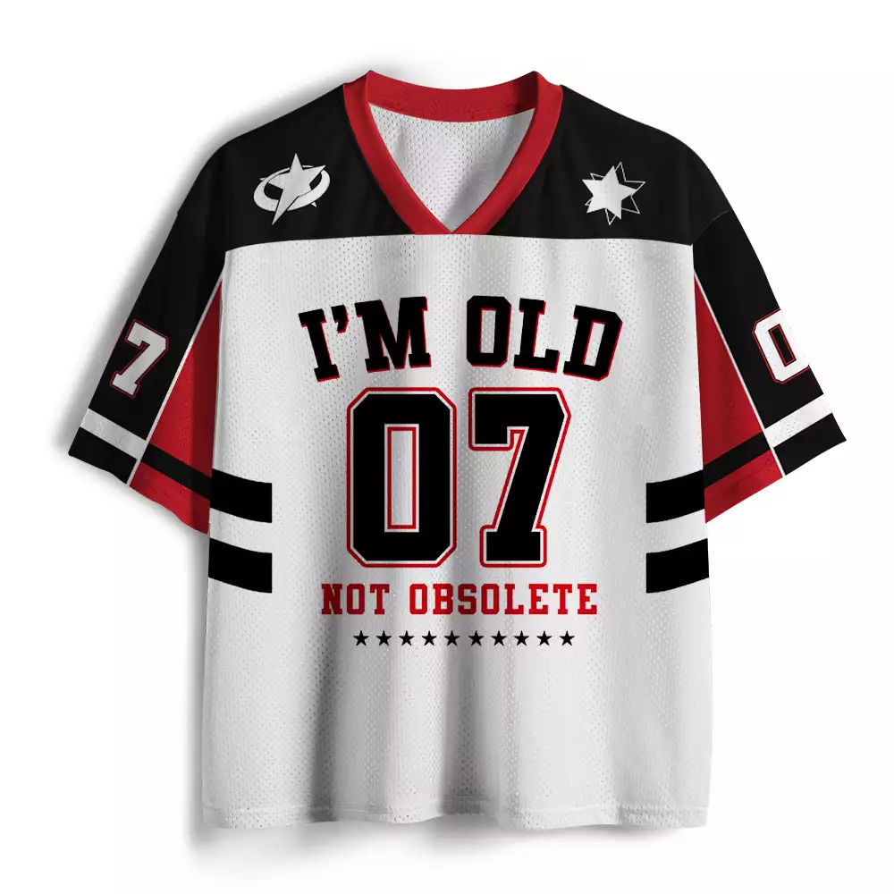 Maturelion I'm old not obsolete Mesh Jersey