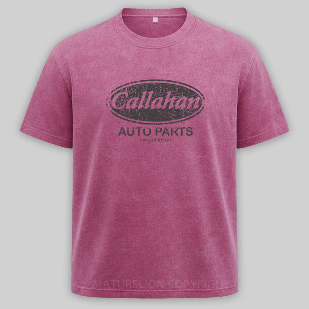 Maturelion CALLAHAN AUTO PARTS Washed T-shirt