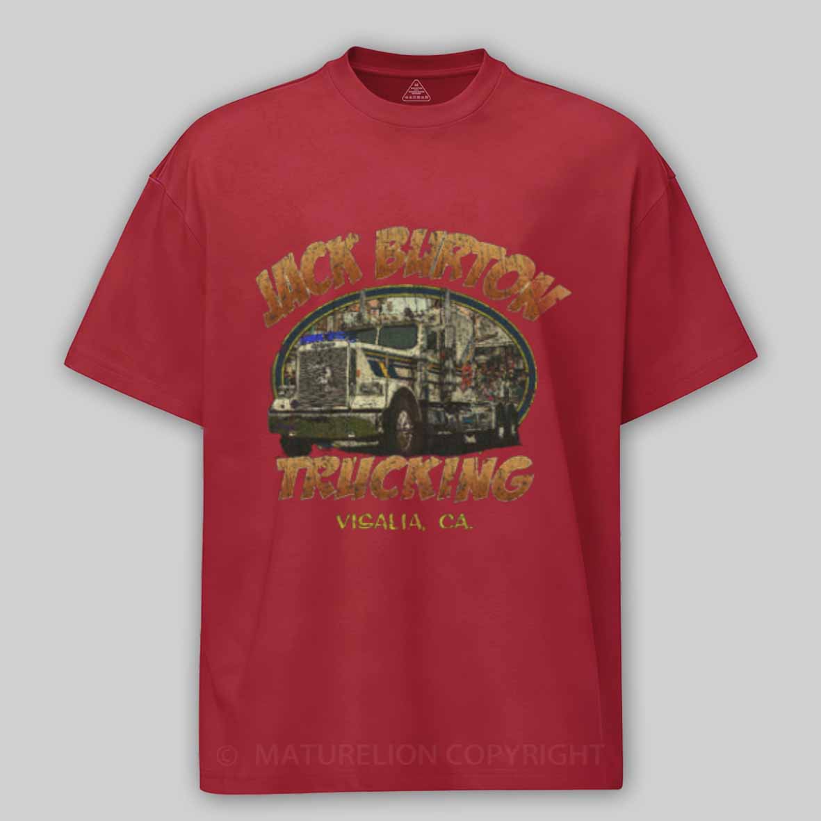 Maturelion Jack Burton Trucking 1986 Cotton T-shirt