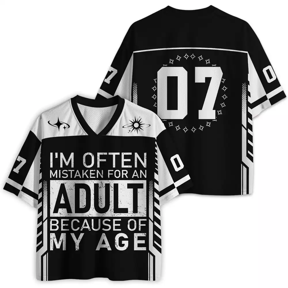 Maturelion I'm Often Mistaken For An Adult Mesh Jersey