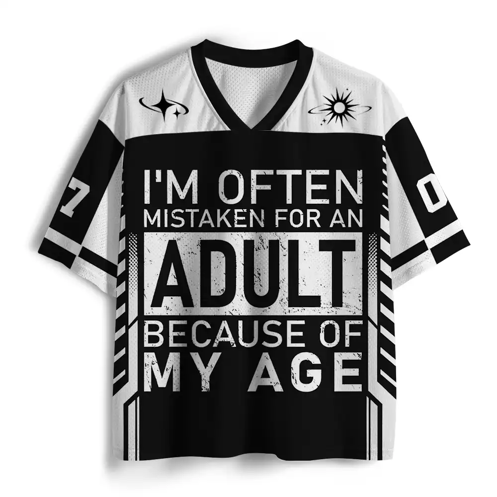 Maturelion I'm Often Mistaken For An Adult Mesh Jersey