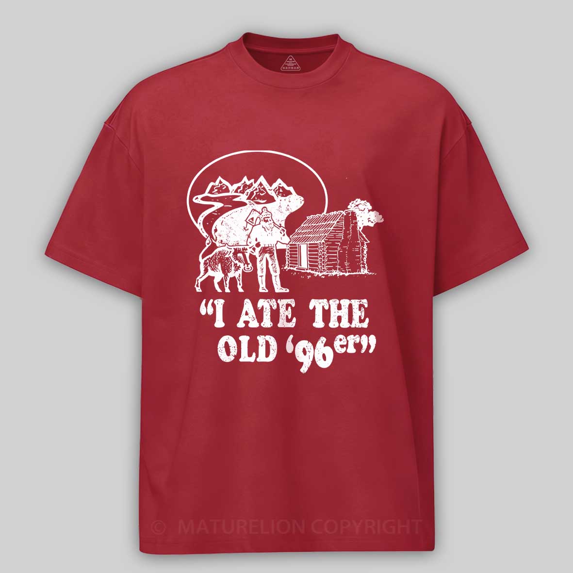 Maturelion Old 96er Funny 80s Cotton T-shirt