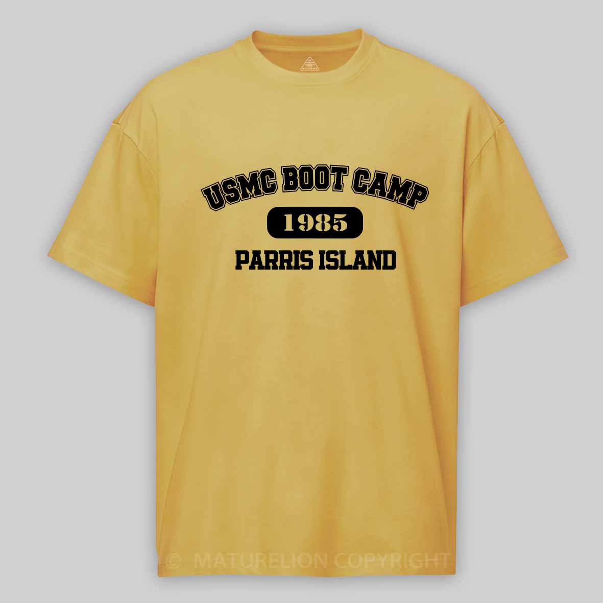 Maturelion Men's T-Shirt Boot Camp Cotton T-Shirt