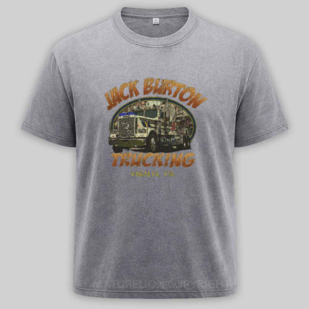 Maturelion Jack Burton Trucking 1986 Washed T-shirt