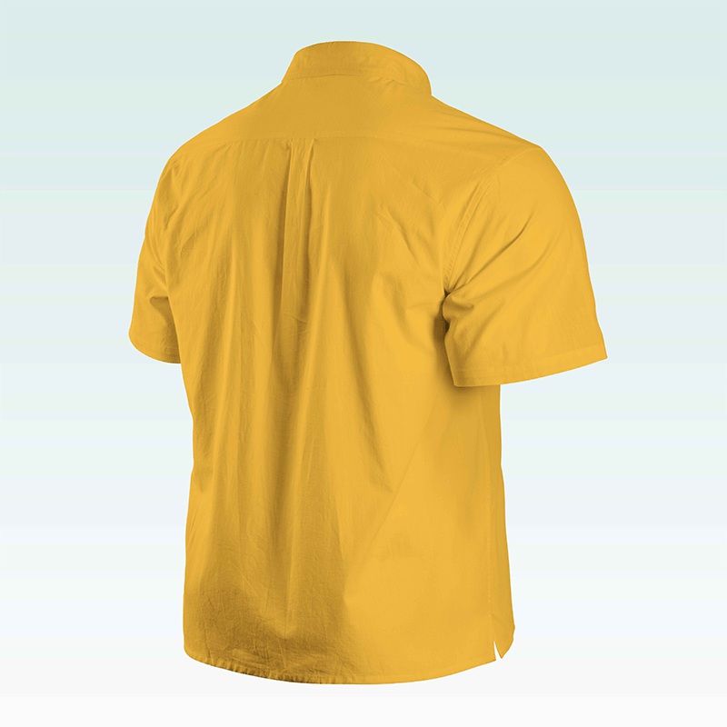 Maturelion Men's Button Pocket ShirtMen's Shirt Summer Shirt Casual Shirt