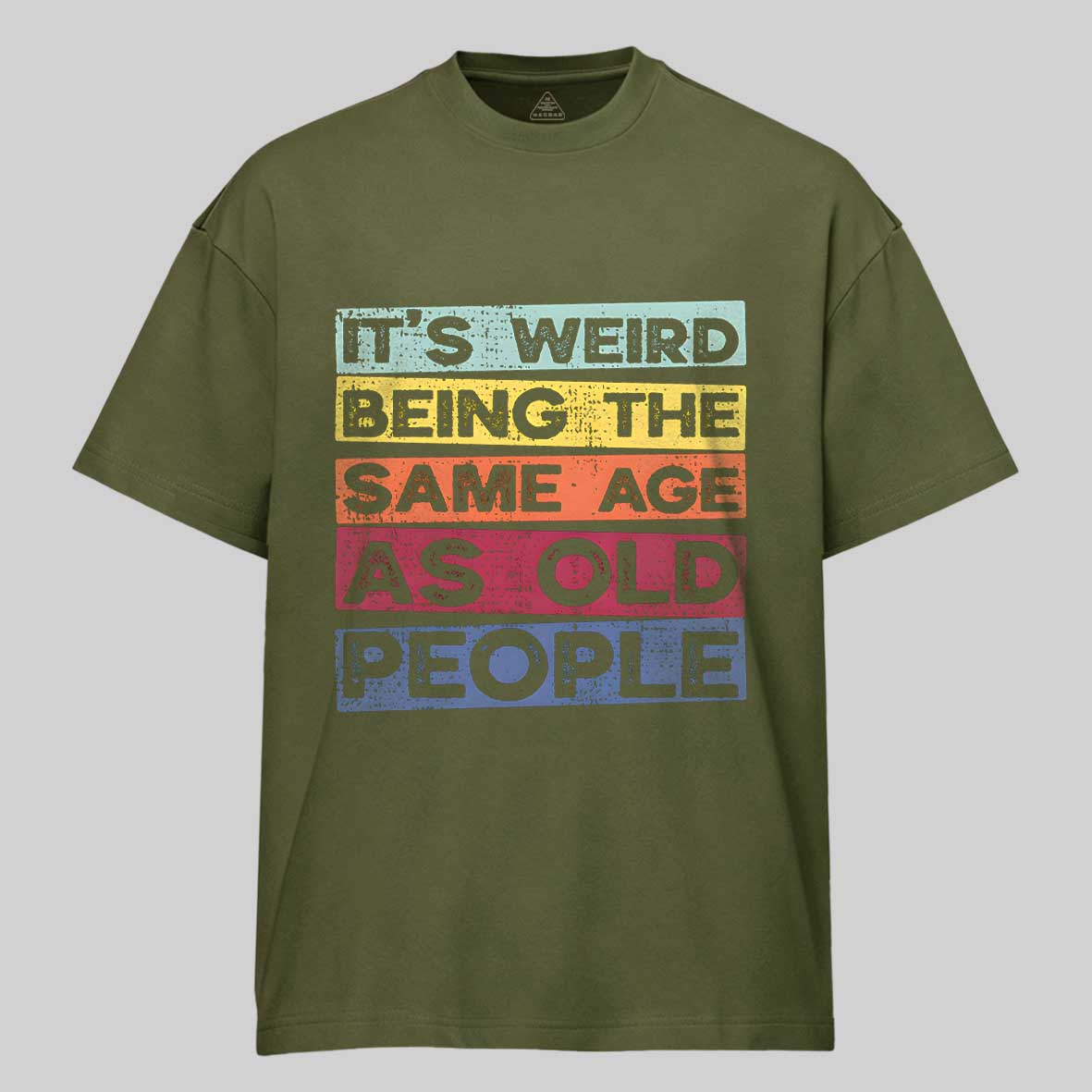 Maturelion  Same Age As Old People Cotton T-shirt