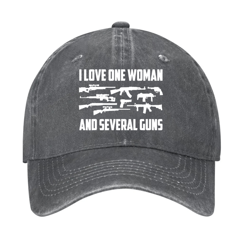 I Love One Woman & Several Guns Cap-Maturelion