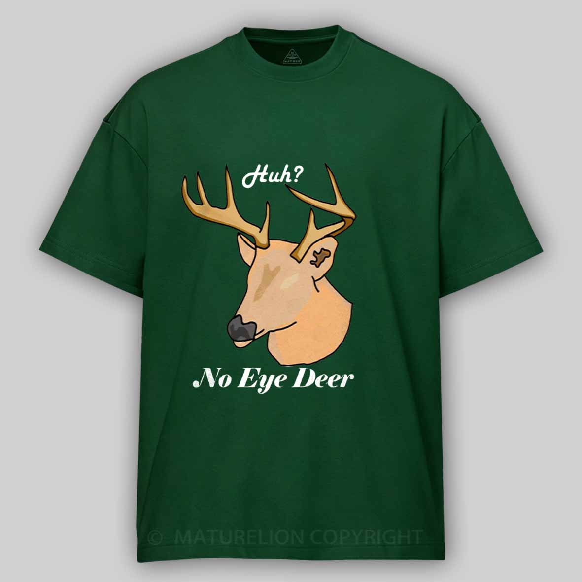 Maturelion No Eye Deer Cotton T-shirt