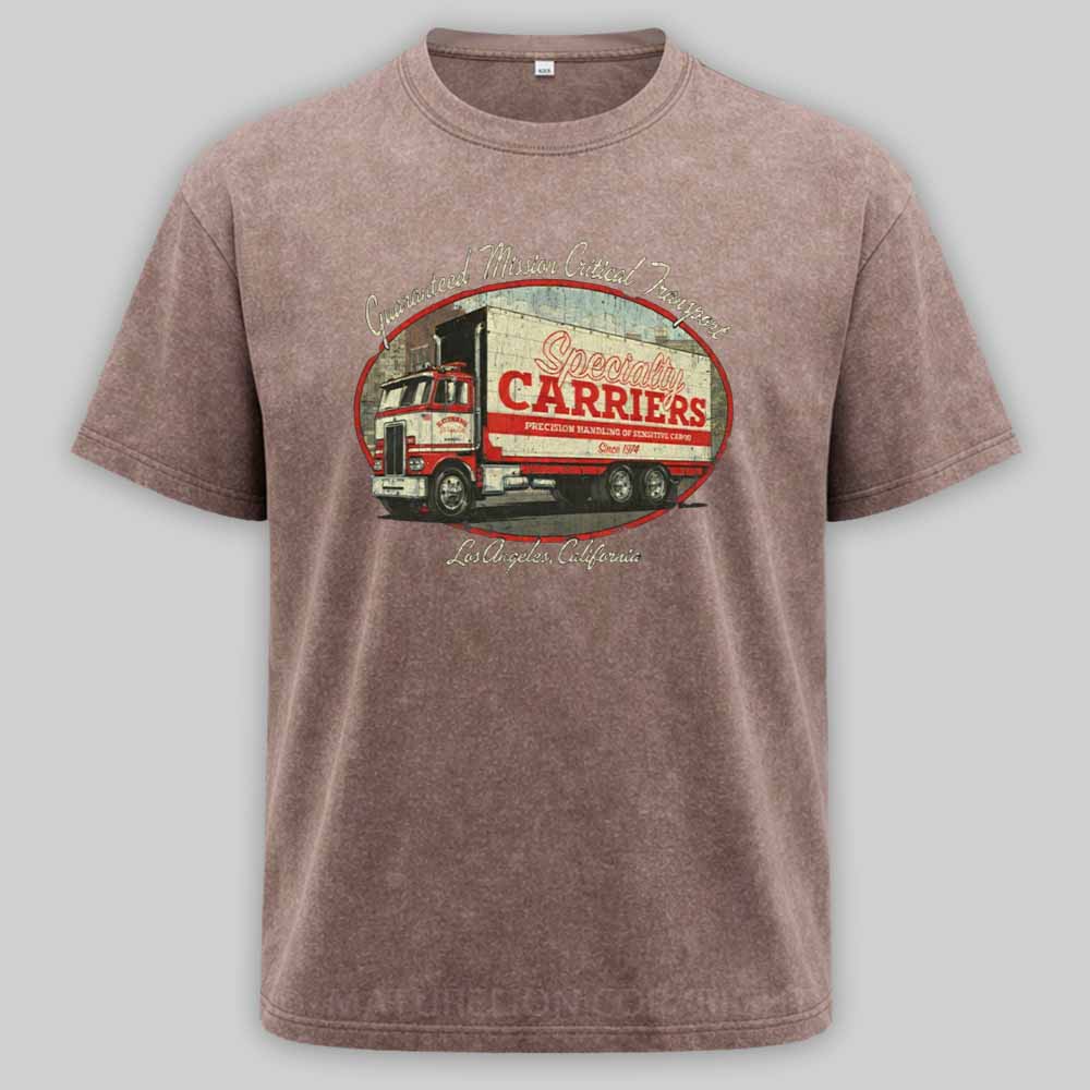 MaturelionSpecialty Carriers Los Angeles 1974 Washed T-shirt
