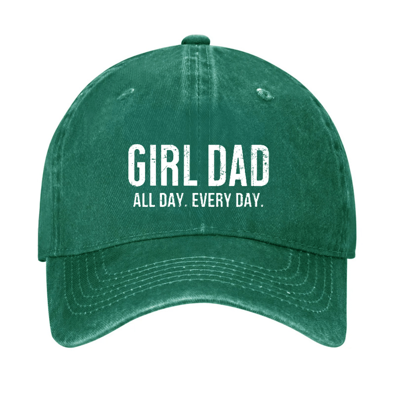 Girl Dad All Day Every Day Cap -Maturelion