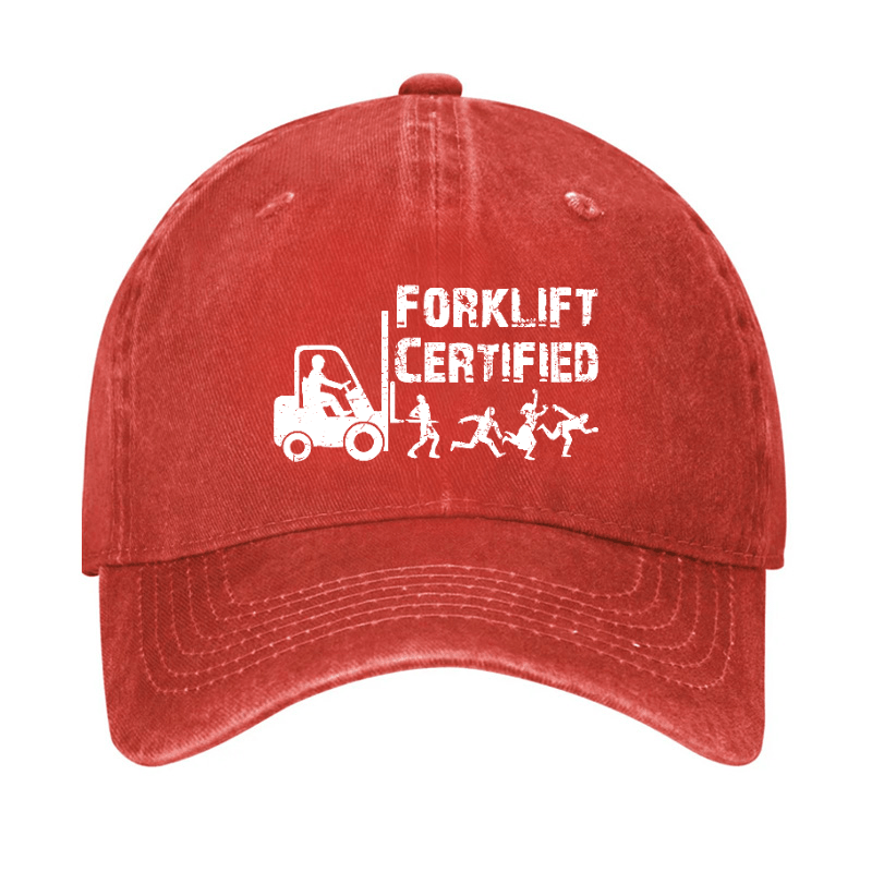 Forklift Certified Funny Cap-Maturelion
