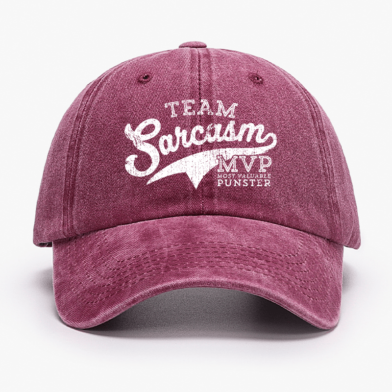 Team Sarcasm Mvp Most Valuable Punster Cap-Maturelion