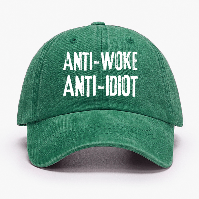 Anti-Woke Anti-Idiot Funny Sarcastic Cap-Maturelion