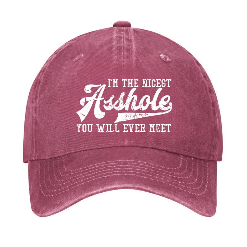 I'm The Nicest Asshole You'll Ever Meet Cap-Maturelion