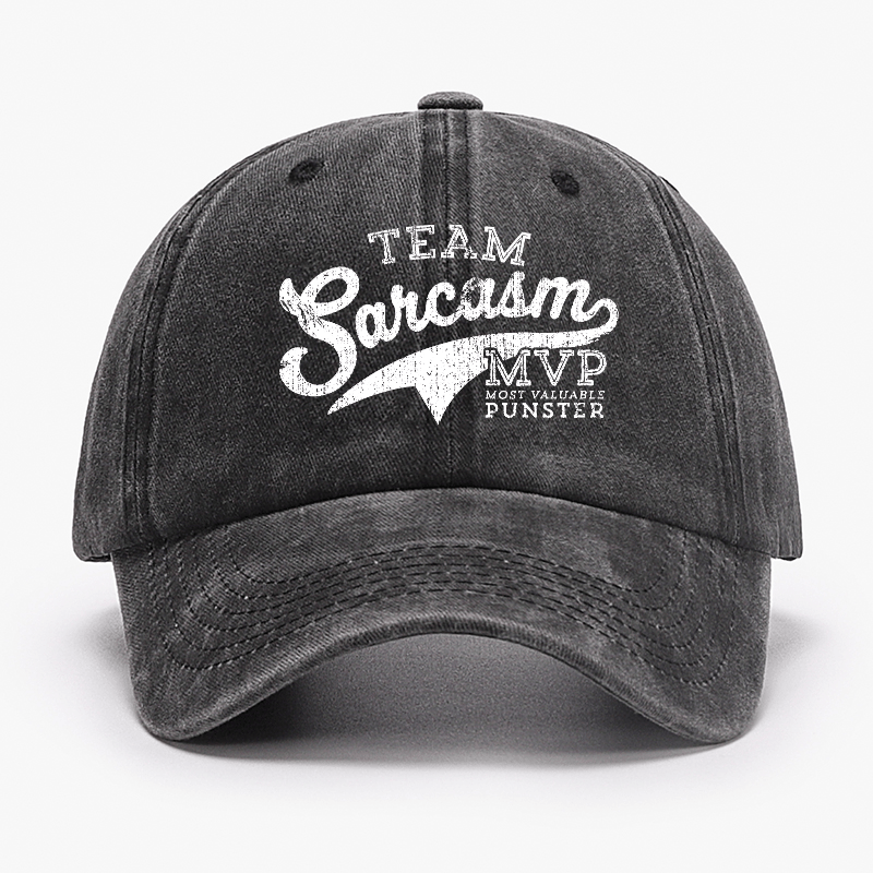Team Sarcasm Mvp Most Valuable Punster Cap-Maturelion