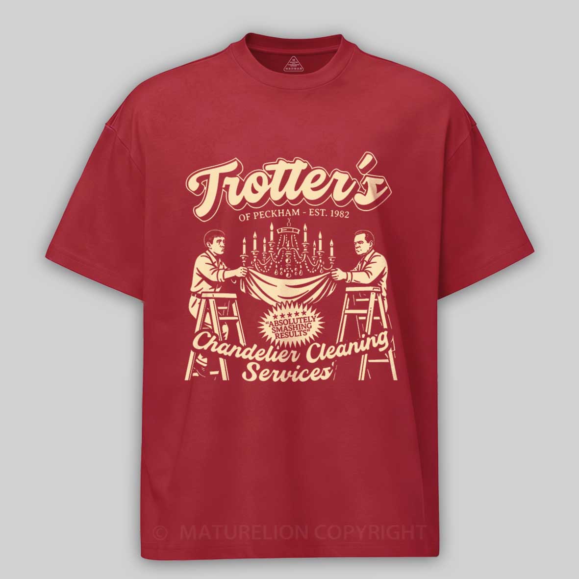Maturelion Trotter's Chandelier Cleaning Services Cotton T-shirt