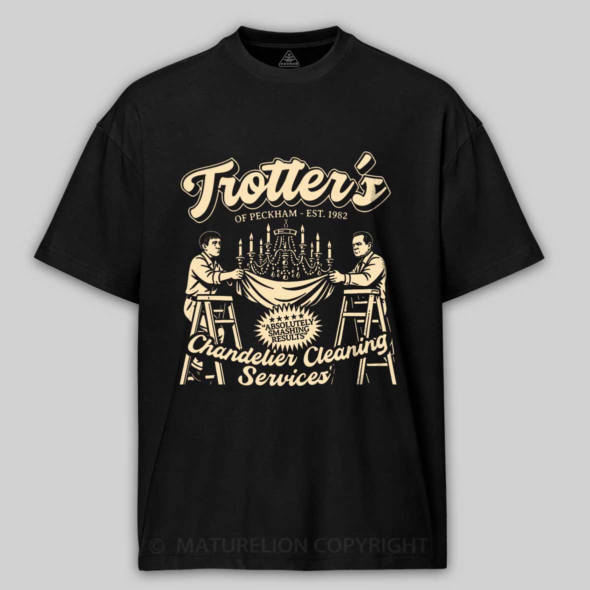 Maturelion Trotter's Chandelier Cleaning Services Cotton T-shirt