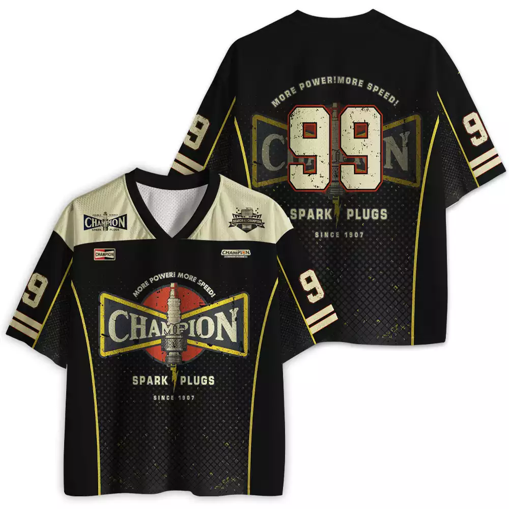 Maturelion Champion More Power More Speed 1907 Car Mesh Jersey
