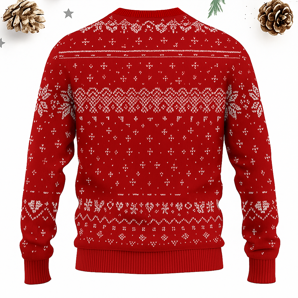 Maturelion The beatles chibi Funny Christmas Ugly Sweater