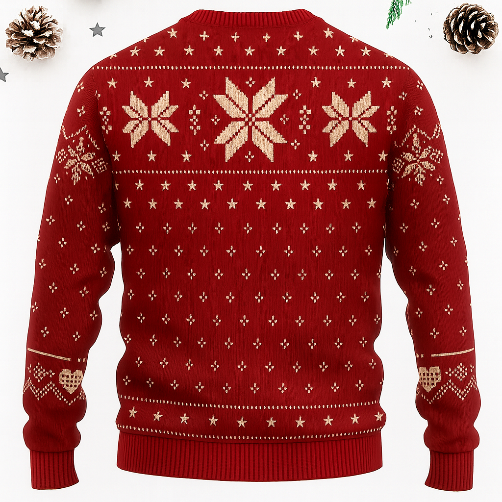 Maturelion I Watch You Sleep Funny Christmas Ugly Sweater