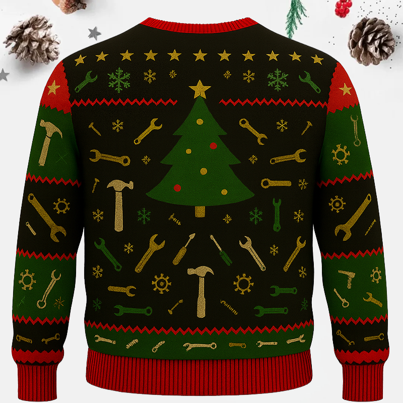 Maturelion That's What I Do I Fix Stuff And I Know Things Ugly Sweater