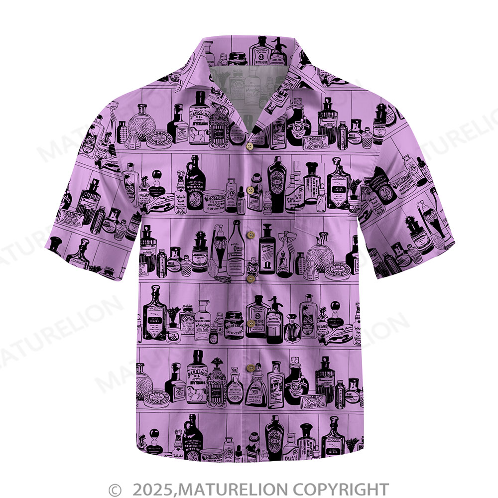 Maturelion Men's Hawaiian Shirt Island Heat Hawaiian Shirt