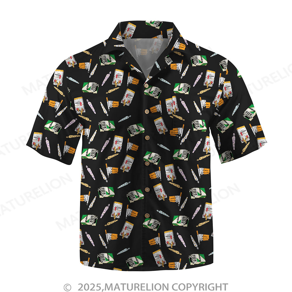 Maturelion Men's Hawaiian Shirt Seduction in the Sand Hawaiian Shirt-Maturelion