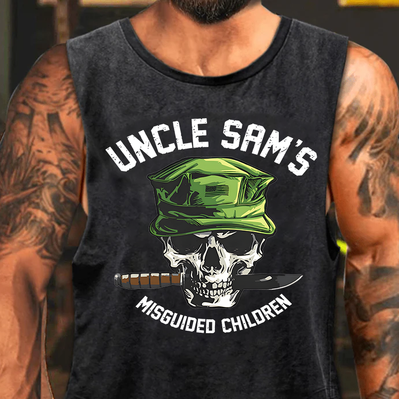 Maturelion Uncle Sam's Misguided Children Tank Top