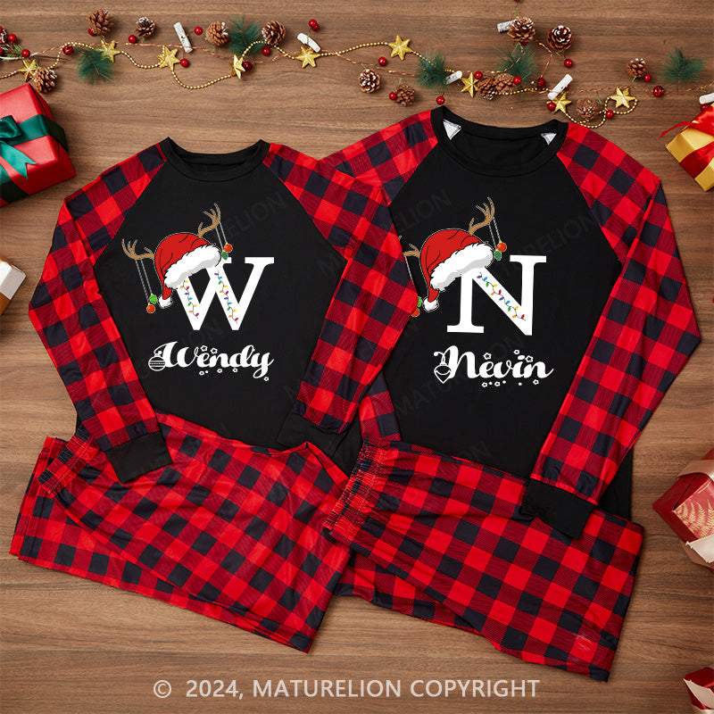Maturelion Custom Sleepwear Family Christmas 2025 Holiday Funny Sleepwear