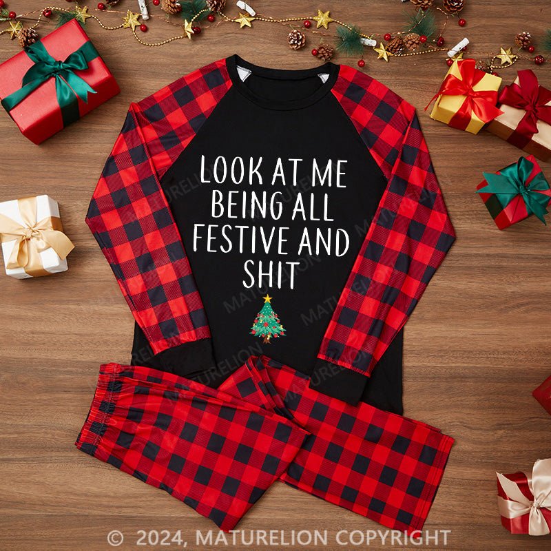 Maturelion Look At Me Being All Festive And Shit Pyjamas