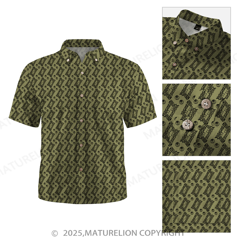 Maturelion Exotic Escape Button Up Shirt