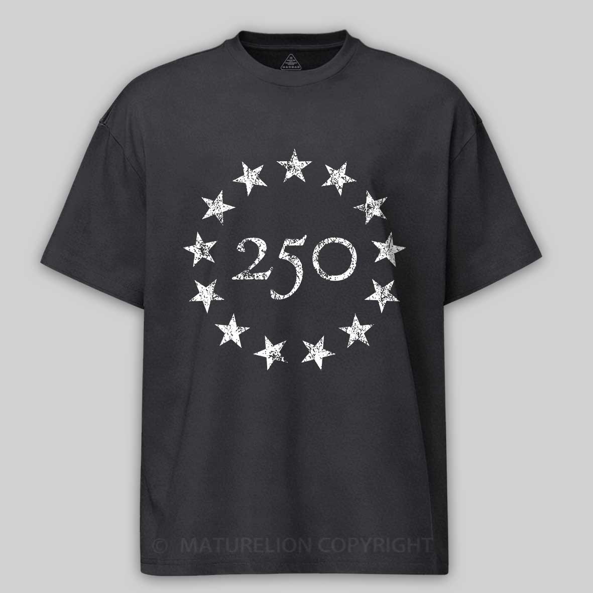 Maturelion Star America 250 Anniversary Cotton T-shirt 