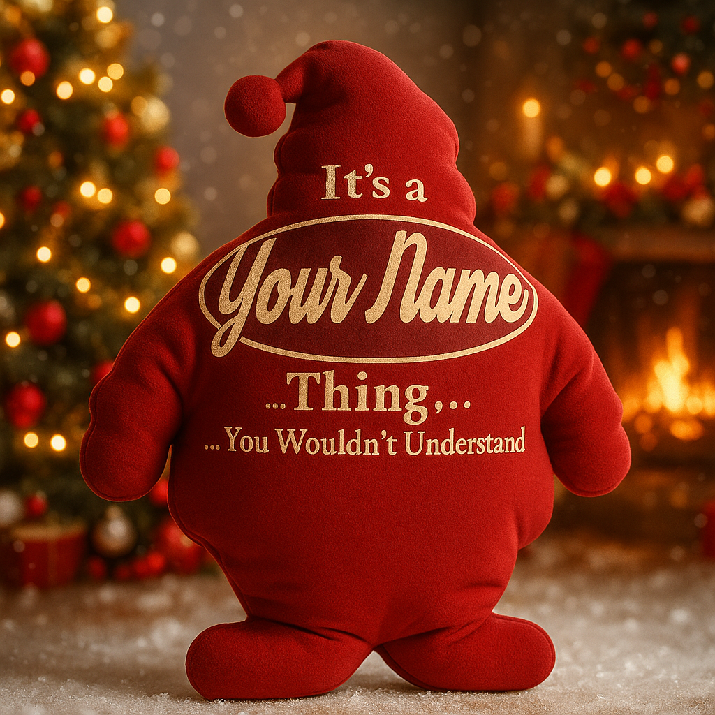 Maturelion Custom It's A Your Name Thing You Wouldn't Understand Holiday Gifts Graphic 3D Print Pillow