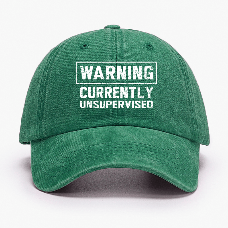 Warning Currently Unsupervised Cap-Maturelion
