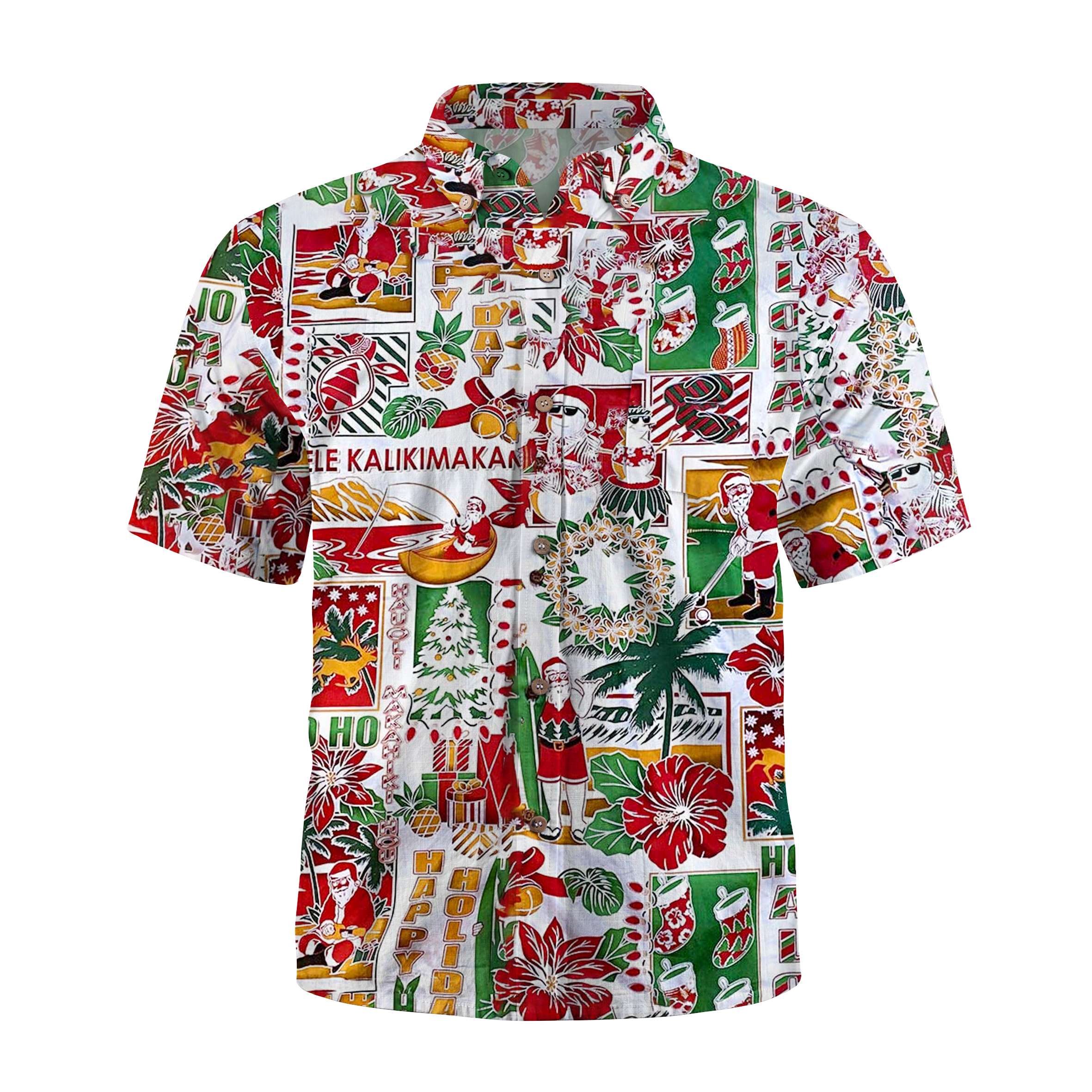 Maturelion Christmas Traditions Funny Hawaiian Shirt