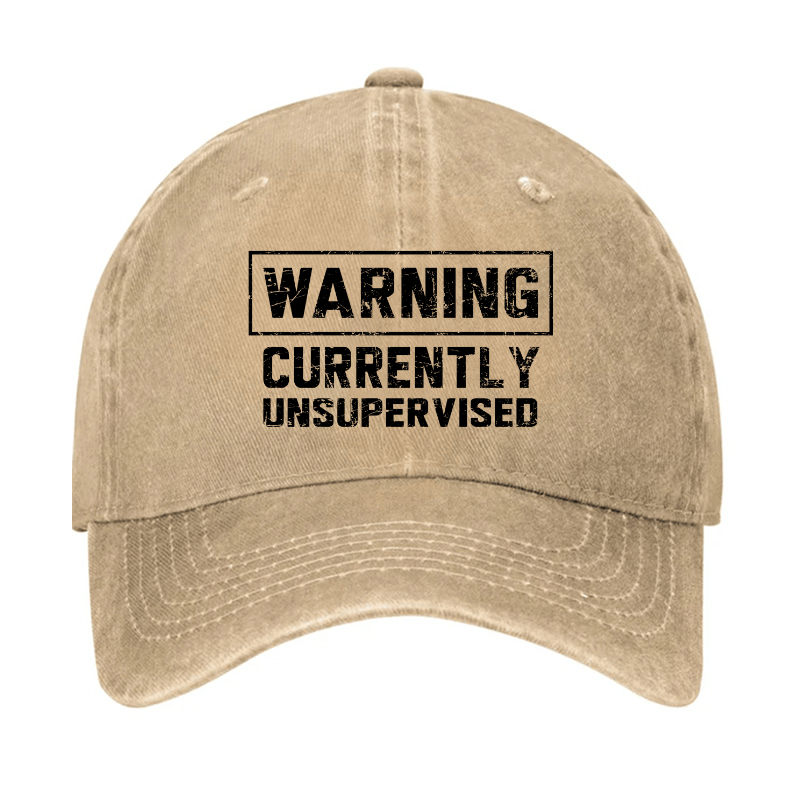 Warning Currently Unsupervised Cap-Maturelion