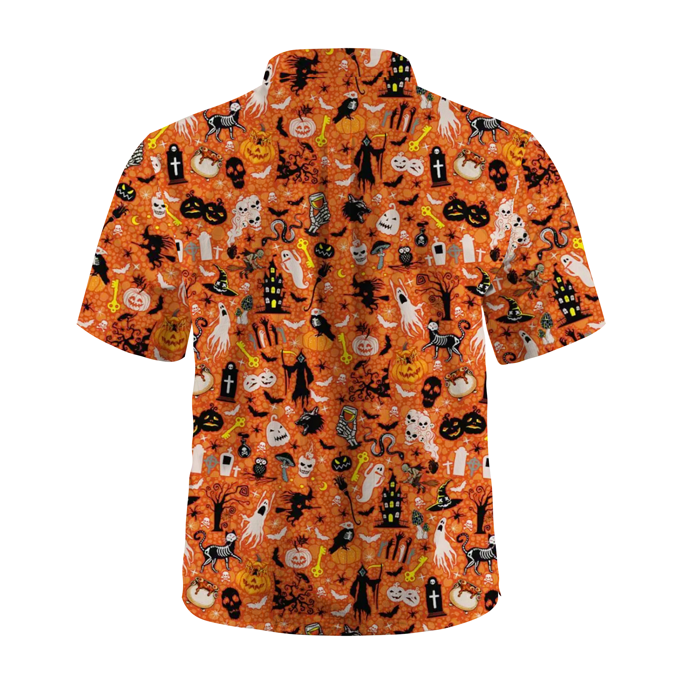 Maturelion Skull Witch Halloween Hawaiian Shirt