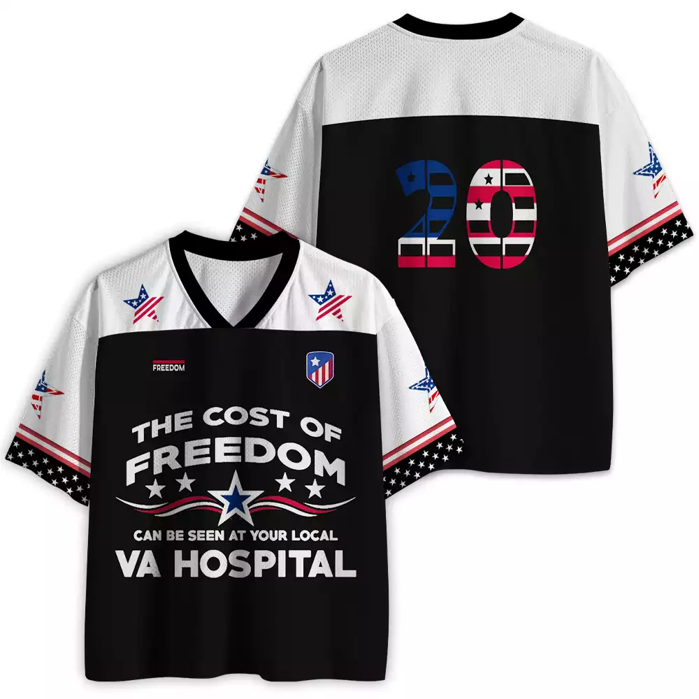 Maturelion THE COST OF FREEDOM   Mesh Jersey