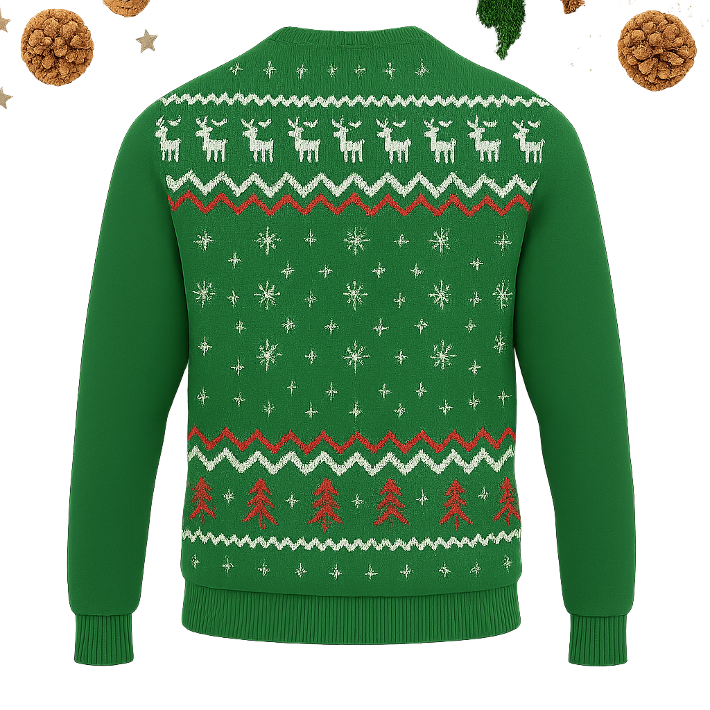 Maturelion Xmas Walking HR Violation Christmas Sweater