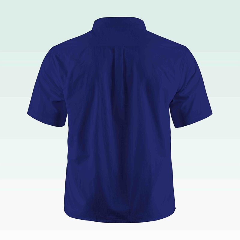 Maturelion Men's Button Pocket ShirtMen's Shirt Summer Shirt Casual Shirt