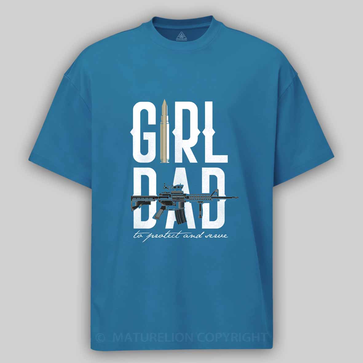 Maturelion Girl Dad T-Shirt 