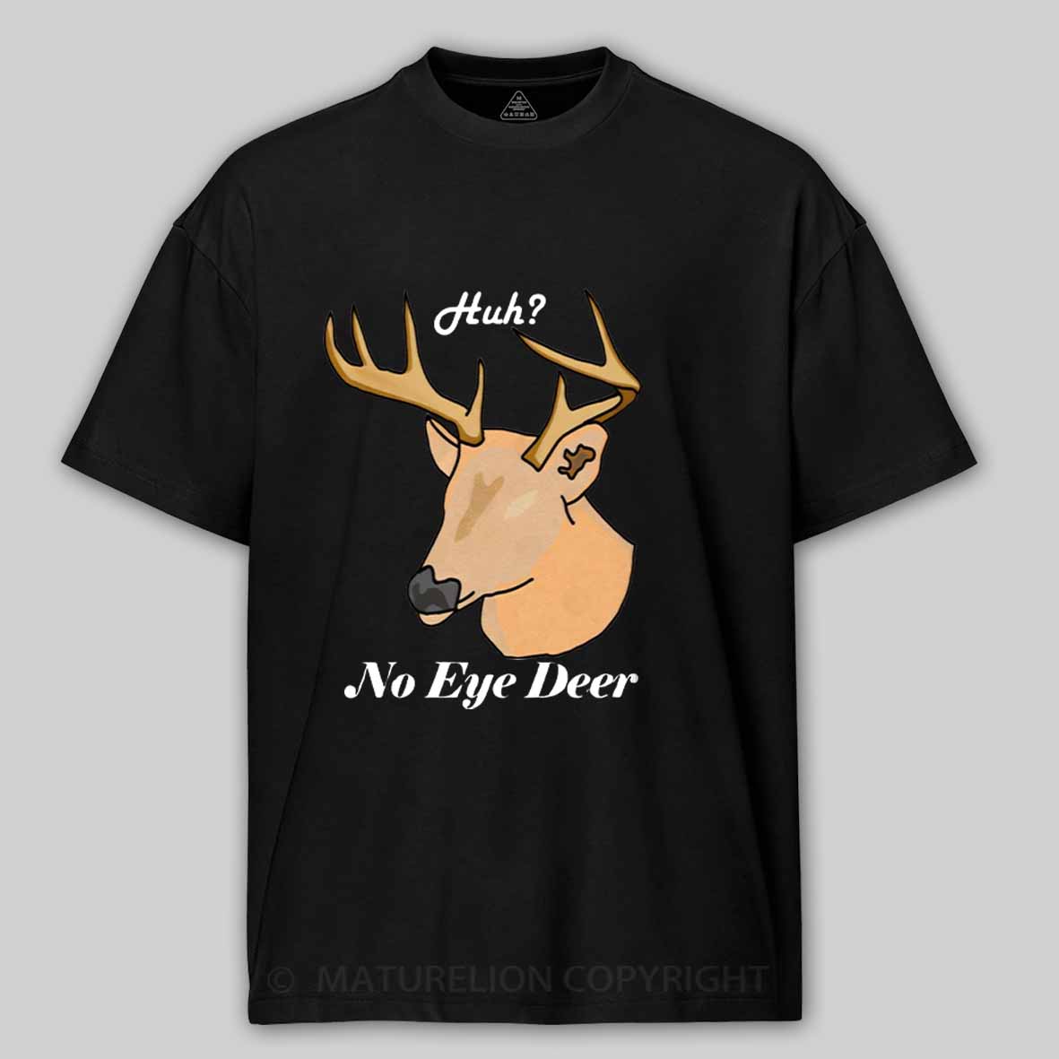 Maturelion No Eye Deer Cotton T-shirt