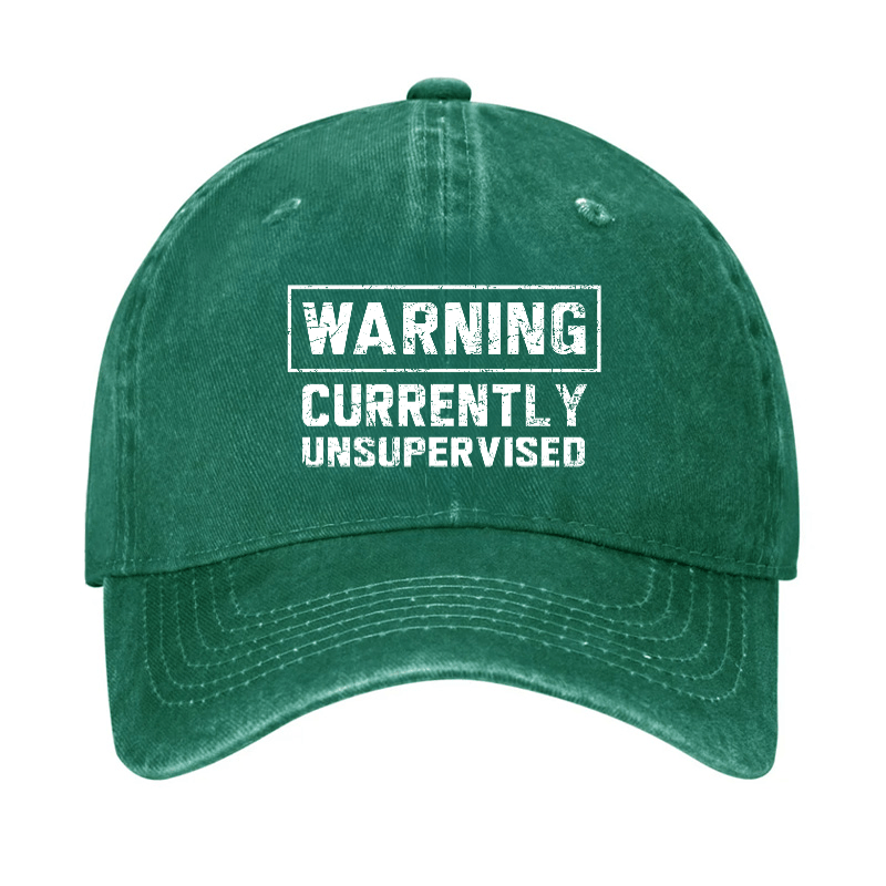 Warning Currently Unsupervised Cap-Maturelion