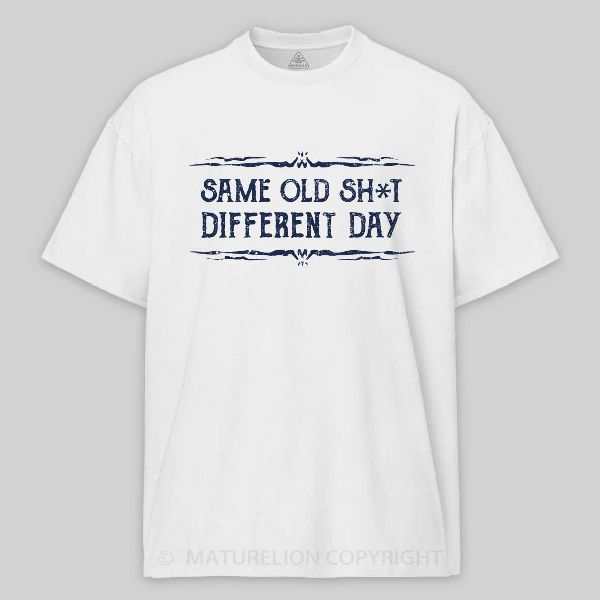 Maturelion Same Old Stuff, Different Cotton T-shirt
