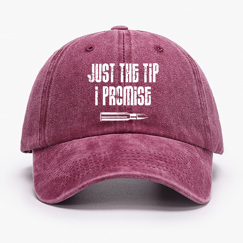 Just The Tip I Promise Funny Sarcastic Cap-Maturelion