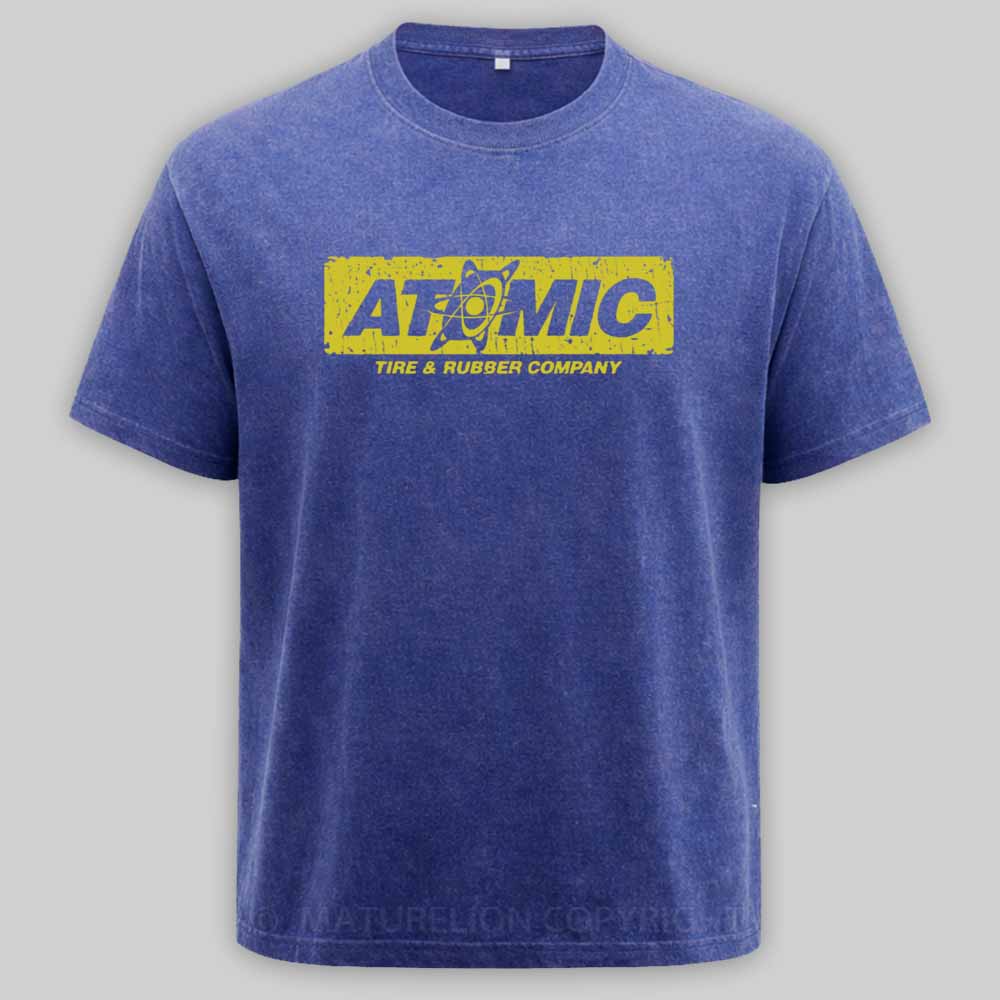 Maturelion Atomic Tire & Rubber Co. 2004 Washed T-shirt