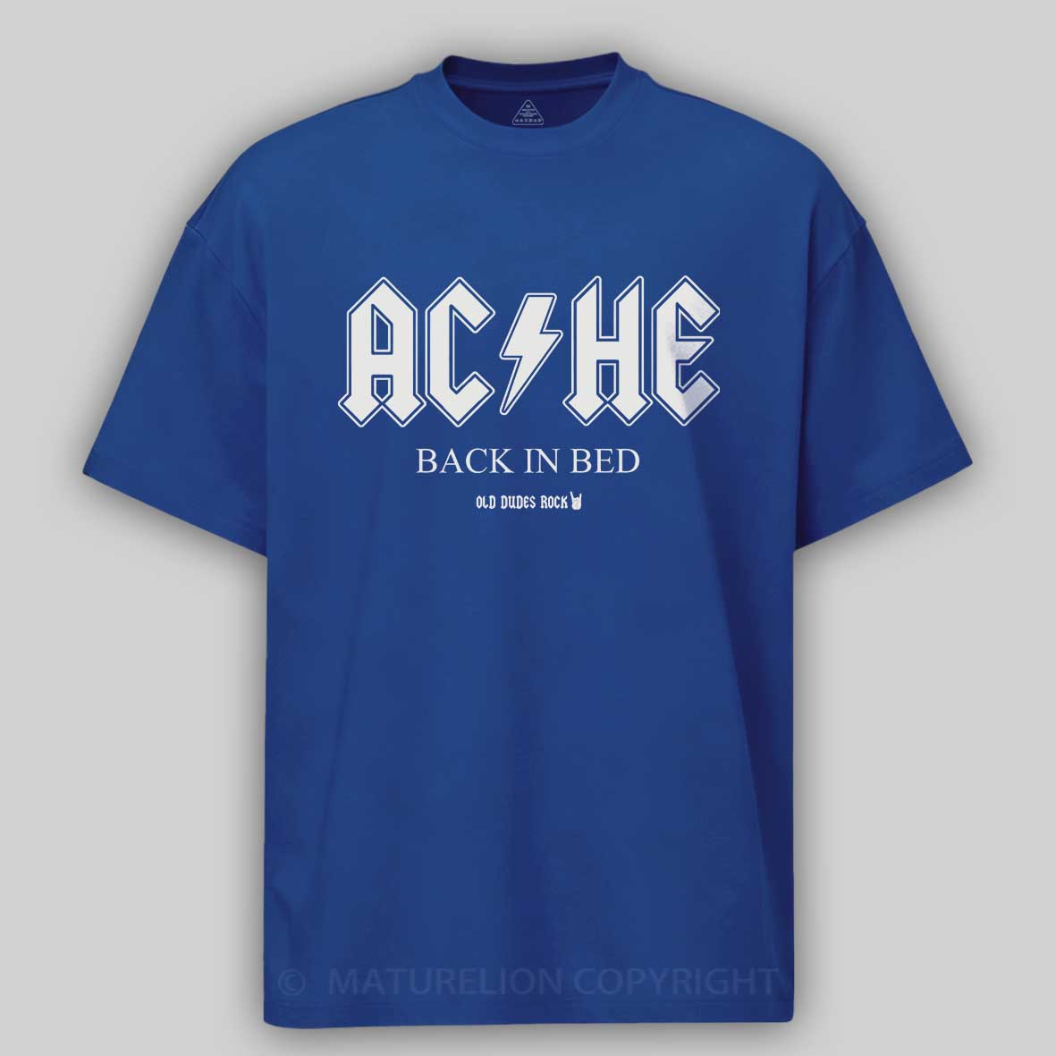 Maturelion ACHE - Back In Bed Cotton T-shirt