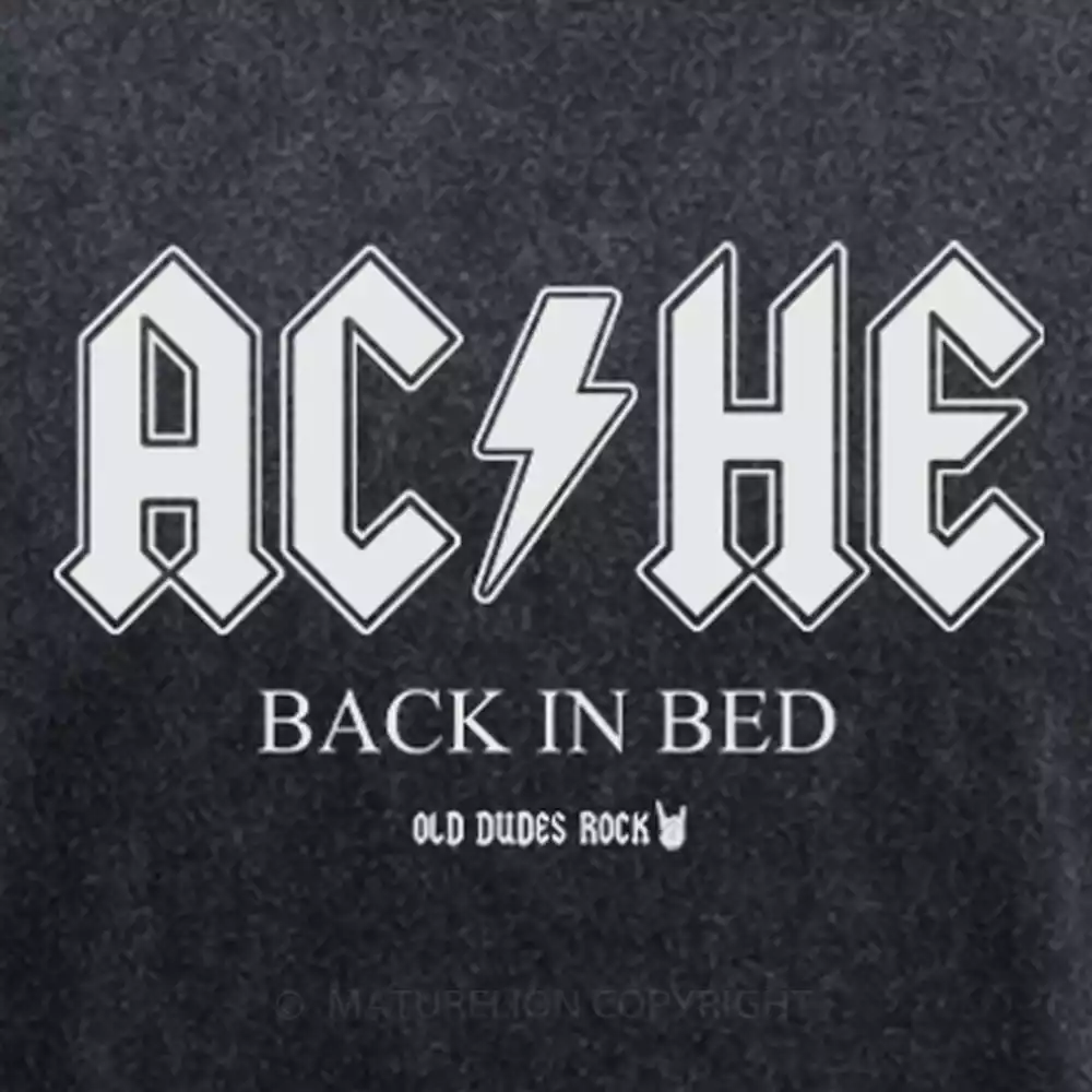 Maturelion ACHE - Back In Bed Washed T-shirt