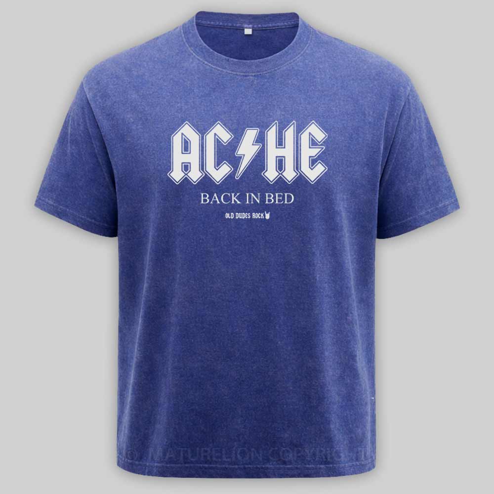 Maturelion ACHE - Back In Bed Washed T-shirt